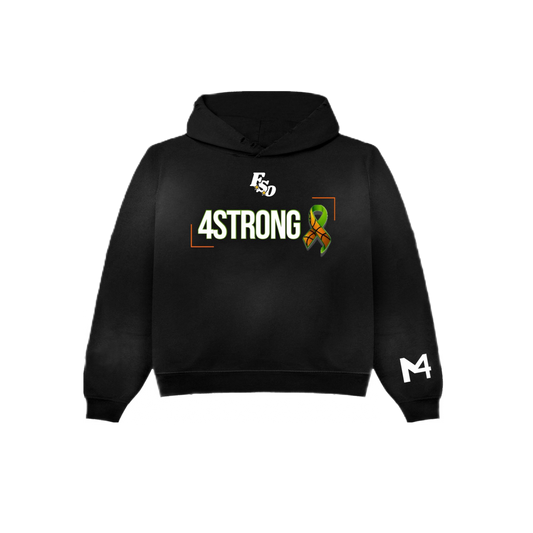4Strong Charcoal Hoodie